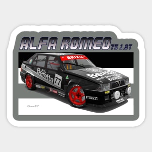 Alfa Romeo 75 Sticker